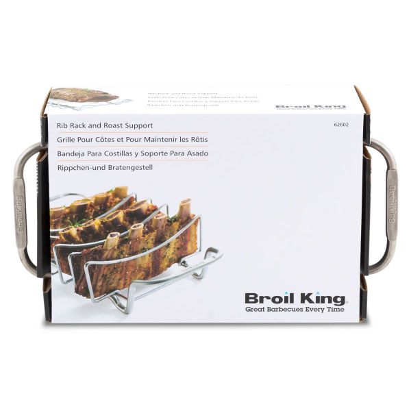Côtes levées et grille à rôtir Broil King, impériales