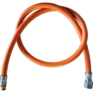 TGO MD-Schlauch, 6,3x3,5mm | G 3/8"LH-ÜM x AG 7/16"x28 UNEF | 1000mm