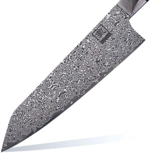 Zayiko Damascus Kiritsuke chef's knife "Black" series